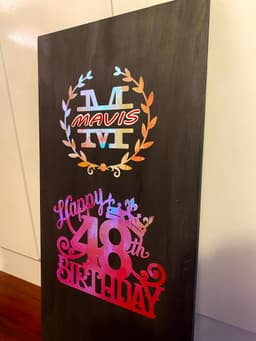 Personalized Birthday Signboard - IMG_1952